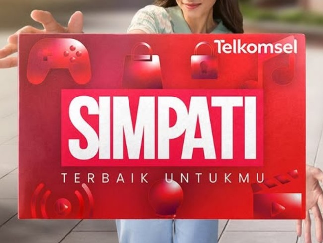 Telkomsel Simpati. (Instagram @mytelkomsel)